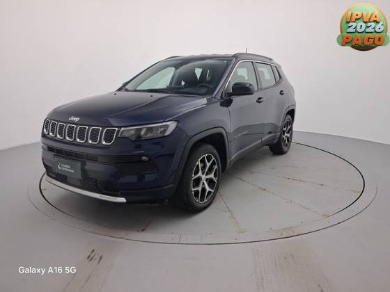 JEEP COMPASS 1.3 T270 TURBO FLEX LONGITUDE AT6